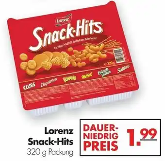 Handelshof Lorenz Snack Hits 320g Angebot