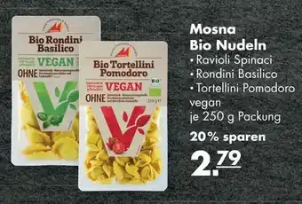 Handelshof Mosna Bio Nudeln 250g Angebot