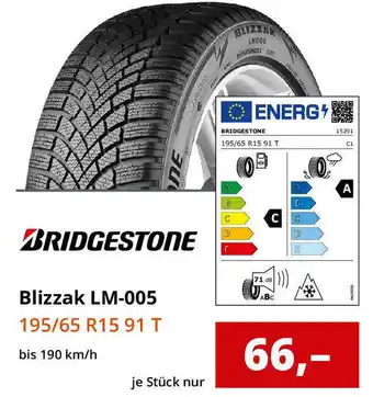 Reifen1+ Bridgestone Blizzak LM 005 Angebot