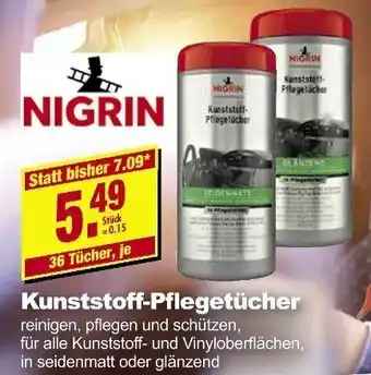 Leymann Baustoffe Nigrin Kunststoff Pflegetücher Angebot