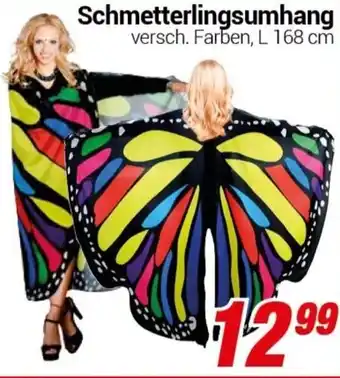 CENTERSHOP Schmetterlingsumhang Angebot