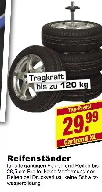 Leymann Baustoffe Reifenständer Angebot