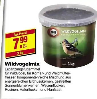 Leymann Baustoffe Wildvogelmix 3kg Angebot