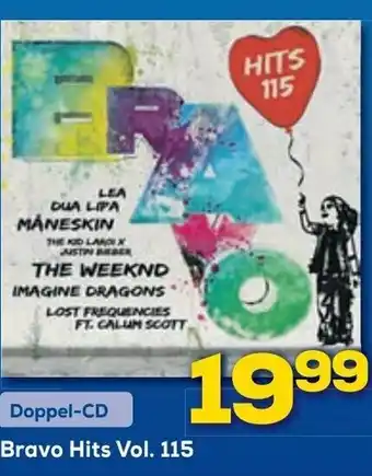 Euronics Berlet Doppel CD Bravo Hits Vol. 115 Angebot