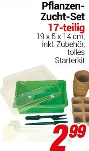 CENTERSHOP Pflanzen Zucht Set 17-teilig Angebot