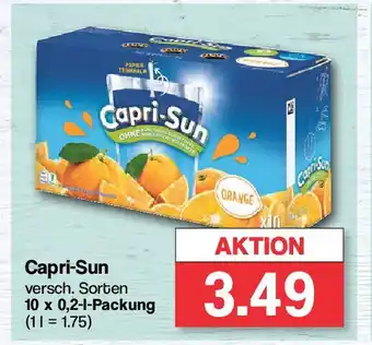 Famila Nord West Capri-Sun versch. Sorten 10 x 0,2-L Angebot