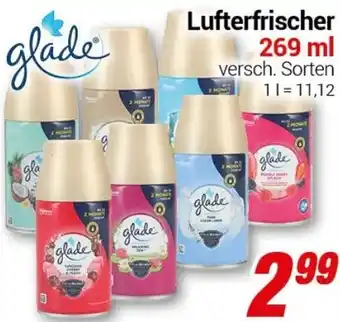 CENTERSHOP Glade Lufterfrischer 269 ml Angebot