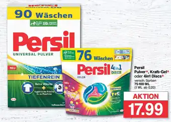 Famila Nord West Persil Pulver, Kraft-Gel oder 4in1 Discs versch. Sorten 75-100-WL Angebot