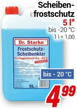 CENTERSHOP Dr. Starke Scheibenfrostschutz 5 L Angebot