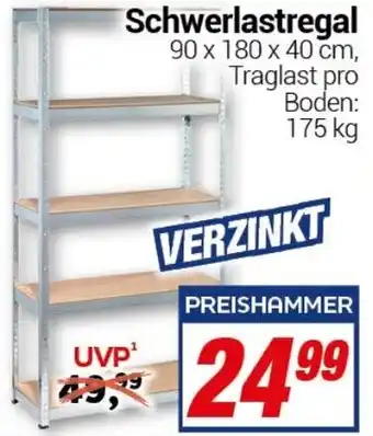 CENTERSHOP Schwerlastregal Angebot