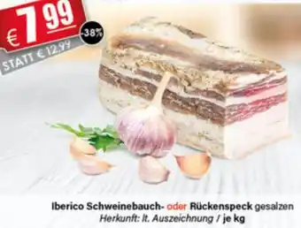 LEDO Iberico Schweinebauch oder Rückenspeck Angebot