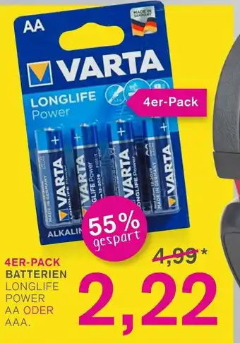 KODi Varta 4er Pack Batterien Angebot