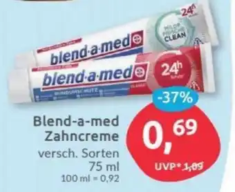 Budni blend a med Zahncreme 75ml Angebot