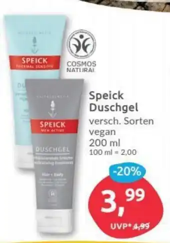 Budni Speick Duschgel 200ml Angebot