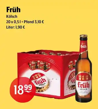 Getränke Hoffmann Früh Kölsch 20*500ml Angebot