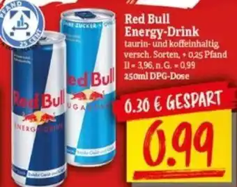 NP Discount Red Bull Energy-Drink 250 ml Angebot