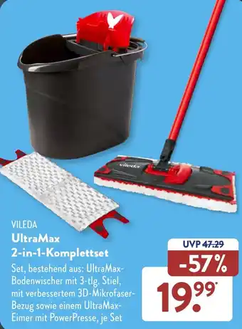 Aldi Süd VILEDA UltraMax 2-in-1-Komplettset Angebot