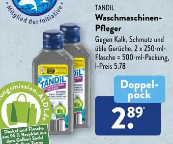 Aldi Süd TANDIL Waschmaschinen Pfleger 500 ml Packung Angebot