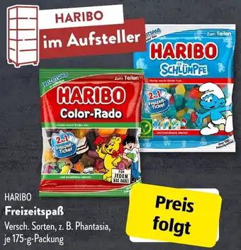 Aldi Süd HARIBO Freizeitspaß 175 g Packung Angebot