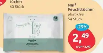 Budni Naif Feuchttücher Angebot