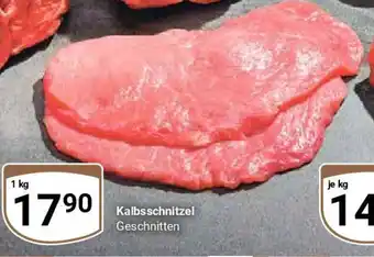 Globus GLOBUS Kalbsschnitzel Geschnitten 1 kg Angebot