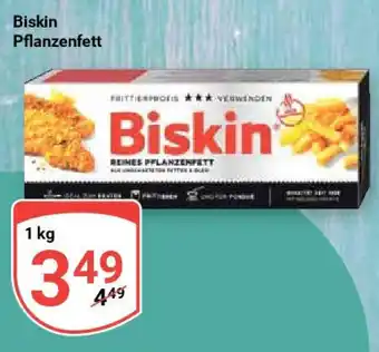 Globus Biskin Pflanzenfett 1 kg Angebot