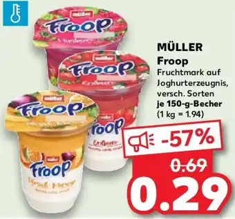 Kaufland MÜLLER Froop 150 g Becher Angebot