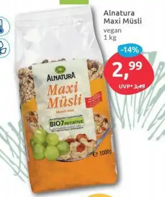 Budni Alnatura Maxi Müsli 1kg Angebot