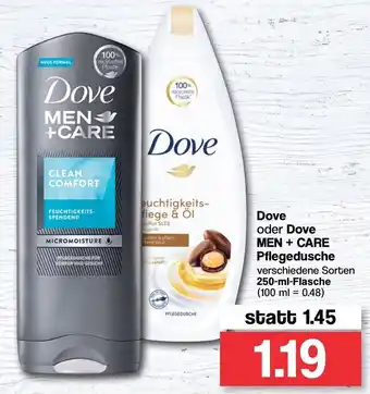 Famila Nord West Dove oder Dove Men + Care Pflegedusche 250ml Angebot