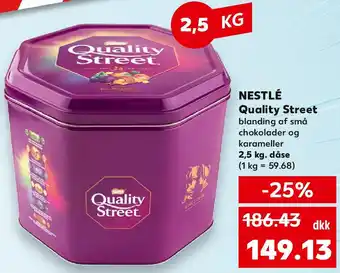 Kaufland NESTLÉ Quality Street 2,5 kg. dåse Angebot