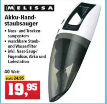 Thomas Philipps Melissa Akku Handstaubsauger Angebot