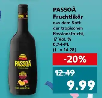 Kaufland PASSOÃ Fruchtlikör 0,7 l Fl. Angebot