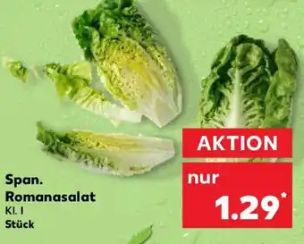 Kaufland Span. Romanasalat Angebot