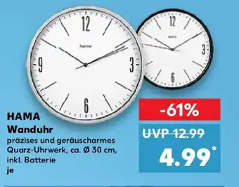 Kaufland HAMA Wanduhr Angebot