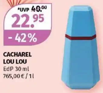 Müller CACHAREL LOU LOU Edp 30 ml Angebot