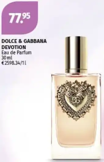 Müller DOLCE & GABBANA DEVOTION Eau de Parfum 30 ml Angebot