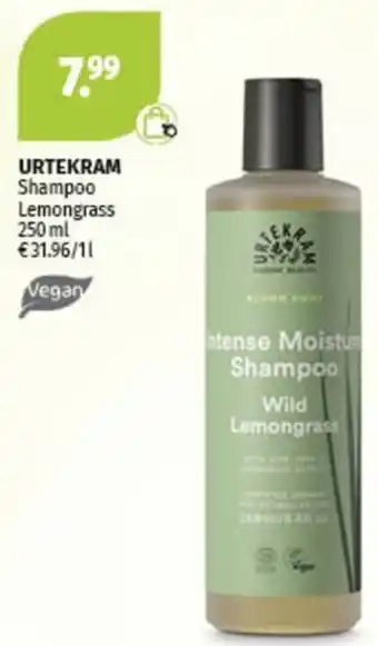 Müller URTEKRAM Shampoo Lemongrass 250 ml Angebot