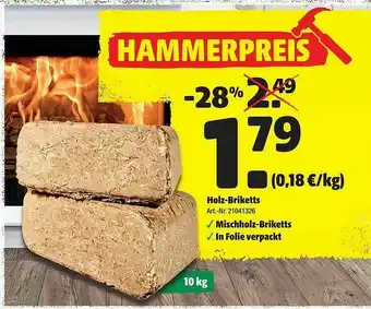 Hagebau Holz-briketts Angebot