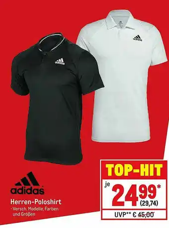 METRO Adidas Herren-poloshirt Angebot