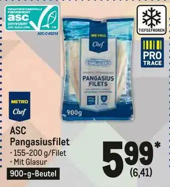 METRO Metro Chef Asc Pangasiusfilet Angebot