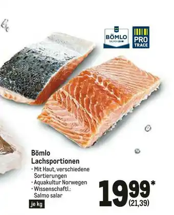 METRO Bömlo Lachsportionen Angebot