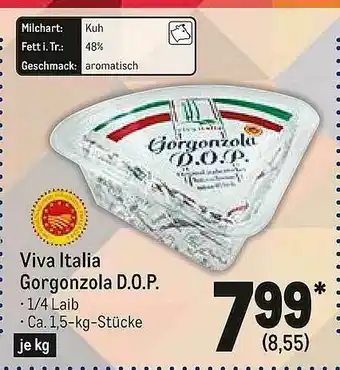 METRO Viva Italia Gorgonzola Dop Angebot