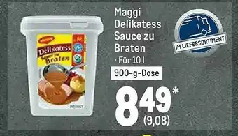 METRO Maggi Delikatess Sauce Zu Braten Angebot