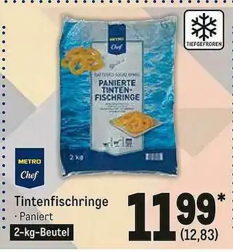 METRO Tintenfischringe Angebot