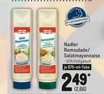 METRO Nadler Remoulade-salatmayonnaise Angebot