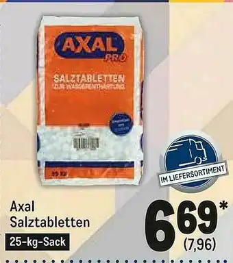 METRO Axal Salztabeletten Angebot