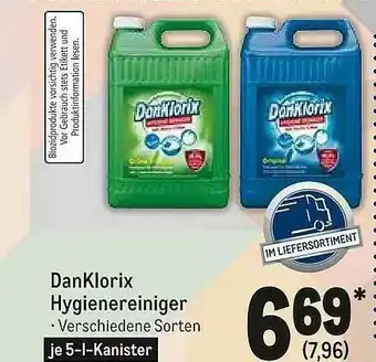 METRO Danklorix Hygienereiniger Angebot