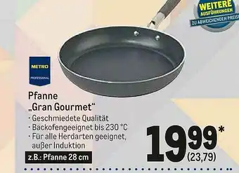 METRO Pfanne „gran Gourmet” Angebot