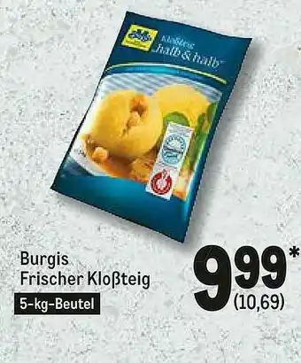 METRO Burgis Frischer Kloßteig Angebot