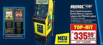 METRO Retro Spielautomaten Bandai Namco, Capcom Legacy Oder Midway Legacy Angebot